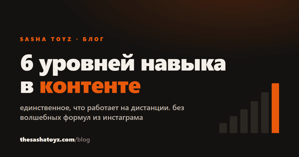 Единственная и честная формула для того, чтобы ваш контент работал
